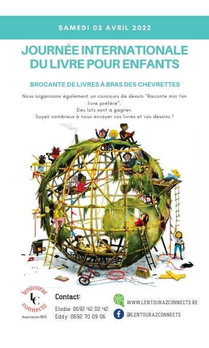 Journee Internationale du Livre pour Enfants Association Lentouraz Connecte