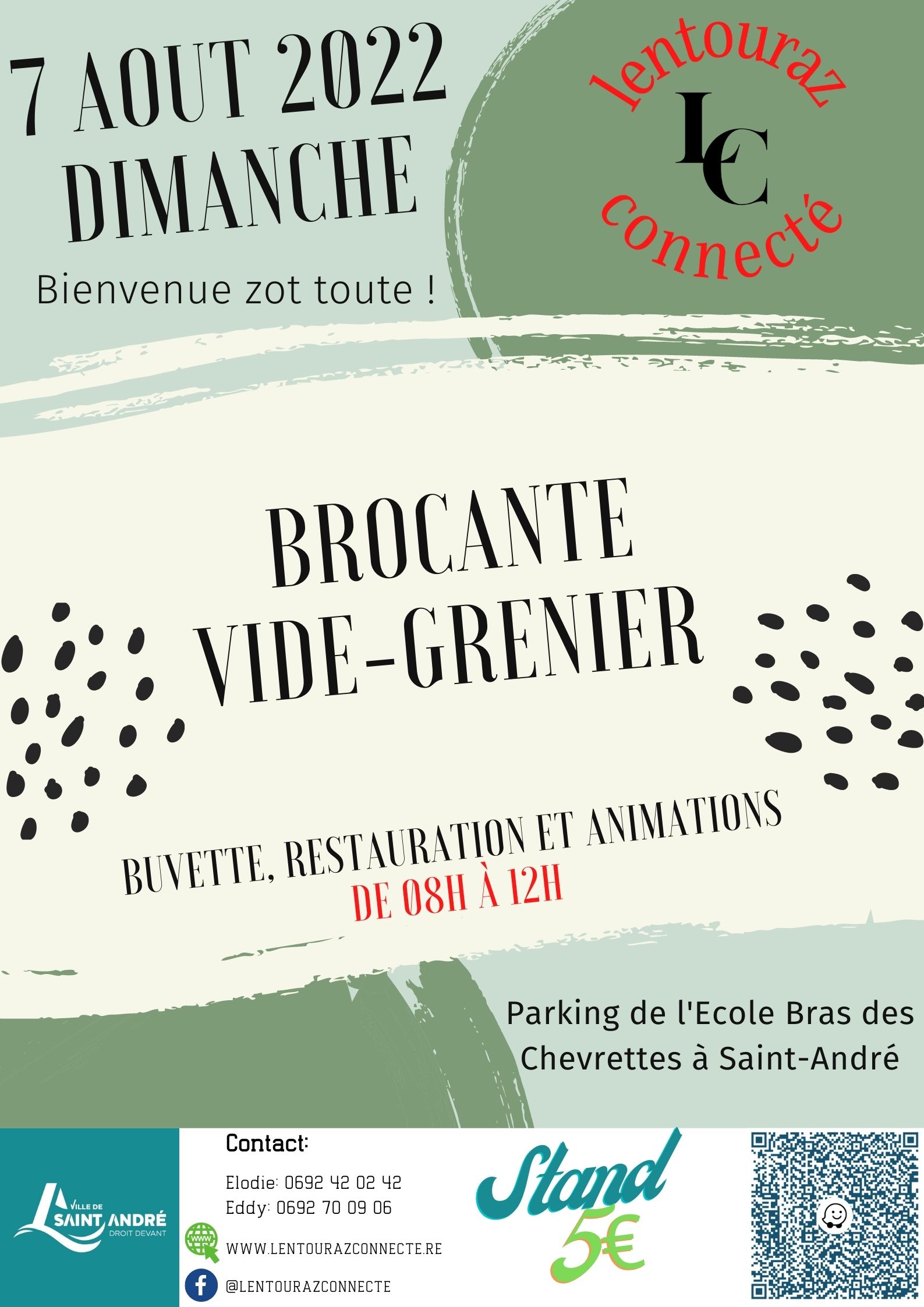 Brocante - Vide Grenier - 2ème Edition - Bras des Chevrettes - LENTOURAZ CONNECTE